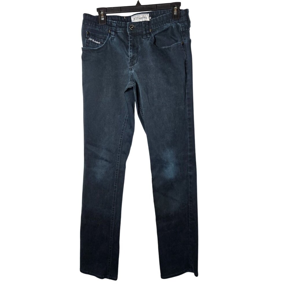 Empyre Surplus Co Mens Skeletor Skinny Denim Jeans 32 Skater Grunge Punk